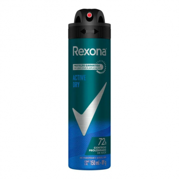 DESODORANTE AER. REXONA MASCULINO ACTIVE 48H 150ML