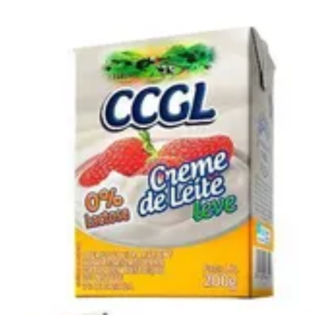 CREME DE LEITE CCGL LEVE 200g ZERO LACTOSE SI