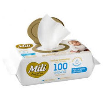 TOALHINHA LENÇO UMEDECIDO MILI LOVE&CARE