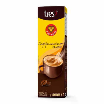 CAPPUCCINO   TRES CORAÇÕES 10 CAPS