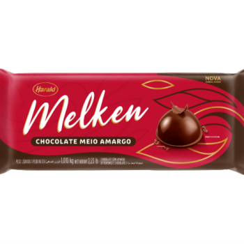 BARRA CHOCOLATE MELKEN MEIO AMARGO 1,05 KG