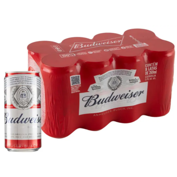 CAIXA BUDWEISER LATA 350ML