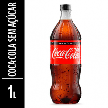 COCA COLA ZERO AÇÚCAR 1L
