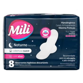 ABS MILI NOTURNO SUAVE C/ABAS