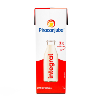 LEITE PIRACANJUBA INTEGRAL 1L