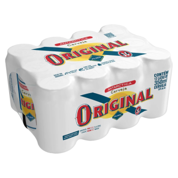 CAIXA ANTARCTICA ORIGINAL LATA 350ML