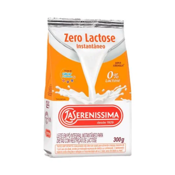 LEITE EM PÓ LA SERENÍSSIMA ZERO LACTOSE 300G