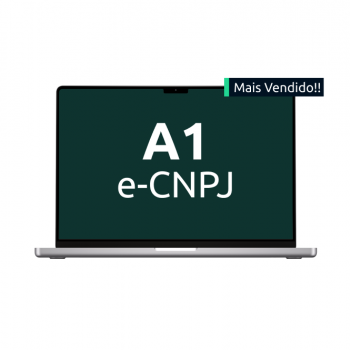 Certificado Digital e- CNPJ A1 | Arquivo 1 Ano