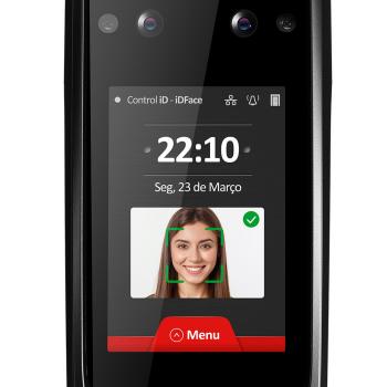 CONTROL iD  - CONTROLADOR DE ACESSO iDFACE FACE ASK P/ CONTROLE DE PONTO