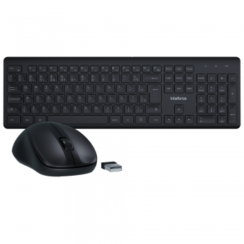 INTELBRAS TECLADO E MOUSE CSI 50 SEM FIO PRETO