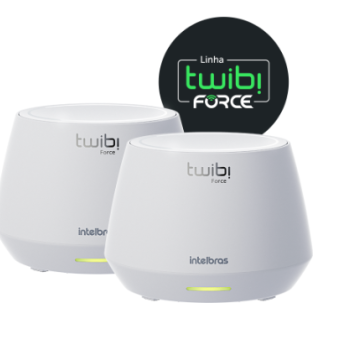 INTELBRAS TWIBI ROTEADOR WIRELESS AX 1500 MESH FORCE AX (2 UNID) STS