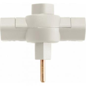PINO 3 SAIDAS TEE P/ LUZ 3P 10A