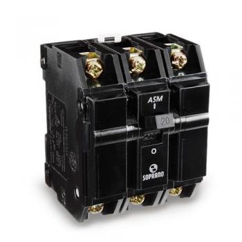 DISJUNTOR UNIPOLAR 3X15A TRIPOLAR