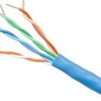 CABO UTP CAT5E 4P 24AWG INT/EXT PT (305MTS)