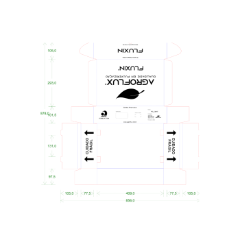 Embalagem de papelão FLUXIN