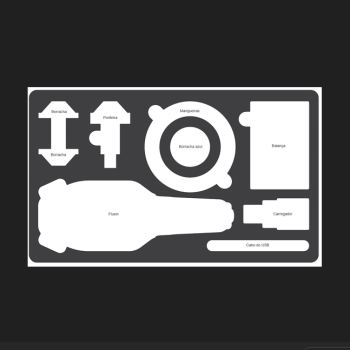 EVA COM ESPUMA - Kit maleta New Fluxin (20 + 40 mm)