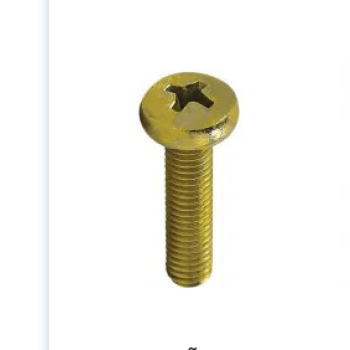 Parafuso M3 X 12 Zincado Bicromatizado