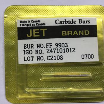 .BROCA CARBIDE CIRURGICA FF9903- JET - CARBIDE BURS