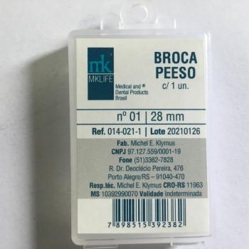 .BROCA PEESO 28MM-N°1 - 1UN MK LIFE