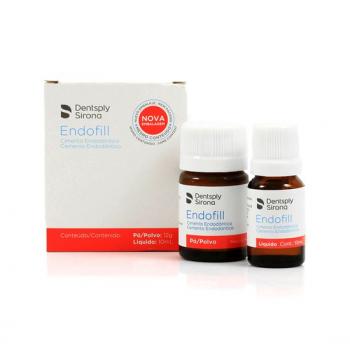 .CIMENTO ENDO ENDOFILL PO 12G+ - LIQ 10ML M/DENTSPLY - DENTSPLY SIRONA