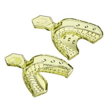 .MOLDEIRA TRANSFER PARA IMPLANTE AUTOCLAVAVEL PERFURADA PEQUENA 2UNID.