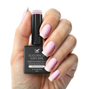 Esmalte em Gel Elegancia Natural - Linha Francesinha Perfeita 8ml  American Burrs Nails