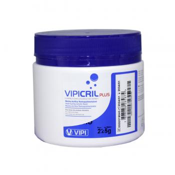 .RESINA ACRIL TERMO VIPI CRIL - PLUS PO INCOLOR 225G VIPI
