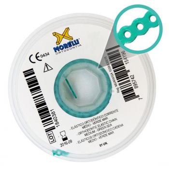 .ELASTICO CORRENTE VERDE MAR MEDIO - 60.05.215- MORELLI