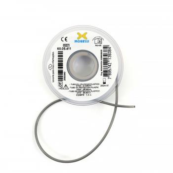 .TUBO DE PROTECAO PLASTICO Ø 0,95MM - CINZA - 60.05.411