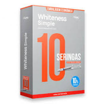 .Clareador a base de peroxido de carbamida a 10% com 10 seringas