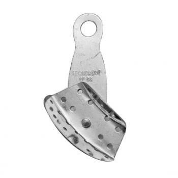 .MOLDEIRA ALUMINIO PERFURADA GIRATORIA N. 88 - 1 UNIDADE - TECNODENT