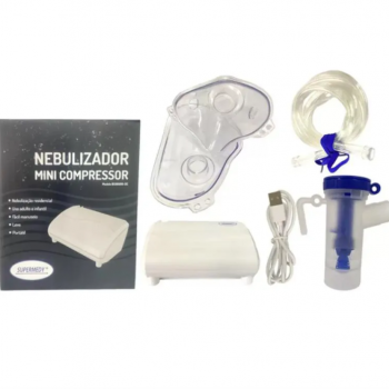 .NEBULIZADOR MINI COMPRESSOR- SUPERMEDY