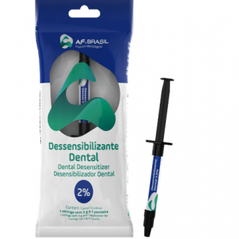 .DESSENSIBILIZANTE DENTAL 2% PCT C/1 SER 3 GR - AAF DO BRASIL