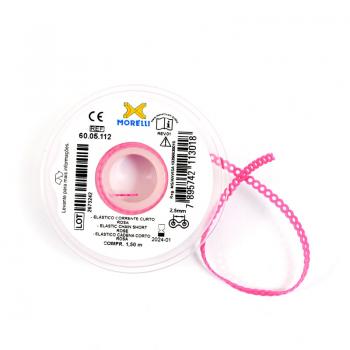 .ELASTICO CORRENTE - CURTO -1,5M - 60.05.112 - ROSA - MORELLI