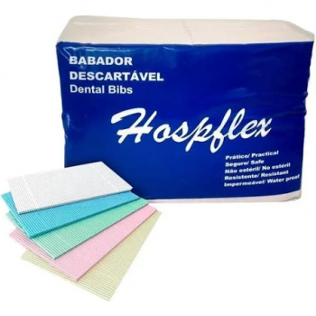 .DENTAL BIBS (BABADOR IMPERMEAVEL) MISTO - HOSPFLEX
