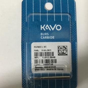 .BROCA CARBIDE ESFERICA - CIRURGICA FG 702C L XC - KAVO