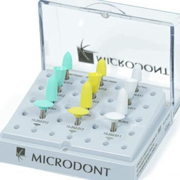 .KIT POLIMENTO DE RESINA COMPLETO- MICRODONT