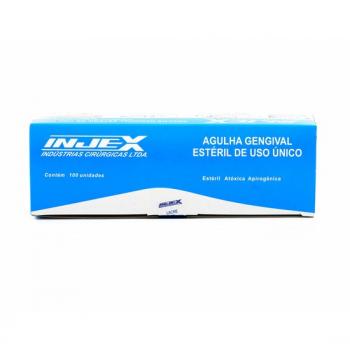 .Agulha gengival- injex  27G longa 30mm