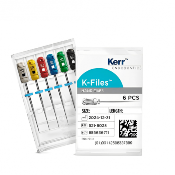 .LIMA K FILES-KERR ENDODONTICS #25/21MM