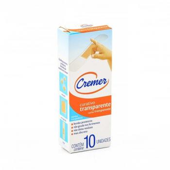 .CURATIVO CREMERCARE TRANSPAREN - 10UN CREMER