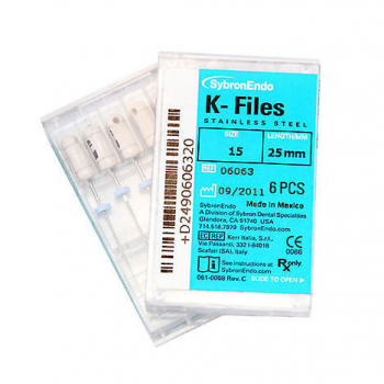 .LIMA K-FILES-SYBROENDO #15-25MM