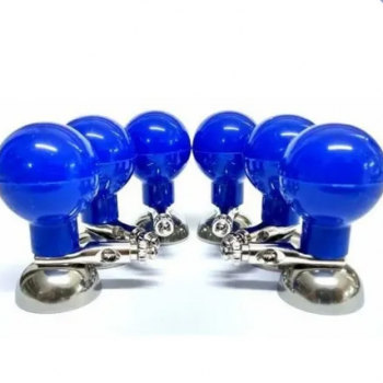 .ELETRODO REUTILIZAVEL PRE CORDIAL ADU BULBO SILICO COR AZUL BASE C/ -029425