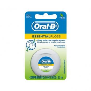.FIO DENTAL ESSENTIAL FLOSS COM CERA 50M- ORAL B