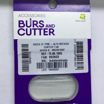 .BROCA MULTILAMINADA AR FRESA 24 LAMINAS CF 375R- ALTA ROTAÇÃO