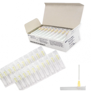 .AGULHA DESCARTAVEL HIPODERMICA INFANTIL 13 X 0,30MM - CANHAO AMARELO - BD