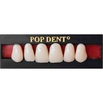 .DENTE POPDENT 2D 62 SUP ANT - 6UN DENTBRAS - DENTBRAS
