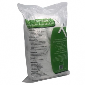 .PROPÉ- sapatilha sanfonada descartável GR20- branco