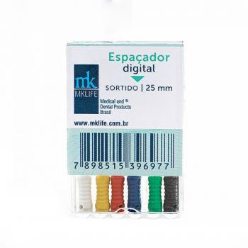 .ESPAÇADOR DIGITAL 25MM - N. 15-40 SORTIDO - MK LIFE
