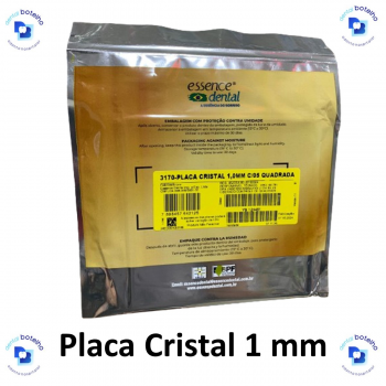 .PLACA MOLDEIRA QUA CRISTAL - 1MM 5UN ESSENCE DENTAL