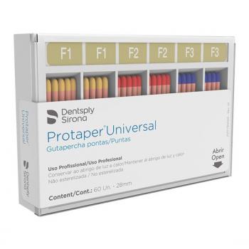 .GUTAPERCHA PARA SISTEMA ROTATORIO PROTAPER F1-F2-F3